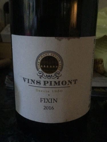 Vins Pimont Fixin Vivino Us