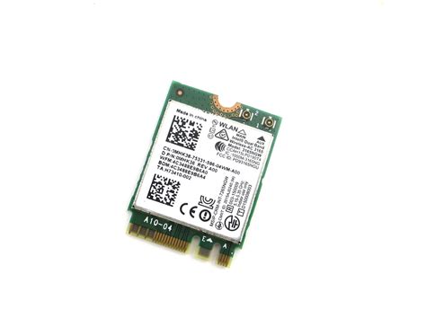 Intel Wireless-AC 3165 Dual Band Bluetooth 4.0 M.2 802.11 ac/a/b/g/n ...
