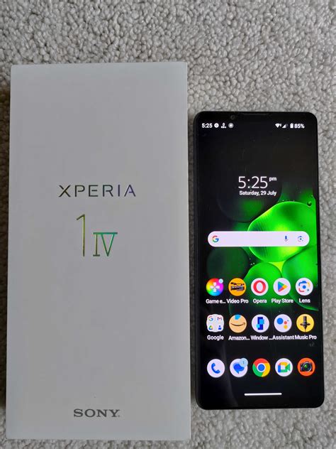 Sony XPERIA 1 IV XQ CT54 12 GB RAM 256 GB ROM Czarny Warszawa Bielany