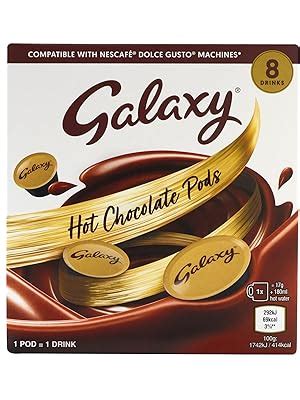 Galaxy Hot Chocolate Dolce Gusto Compatible Pods 5 Boxes X 8 Pods 40