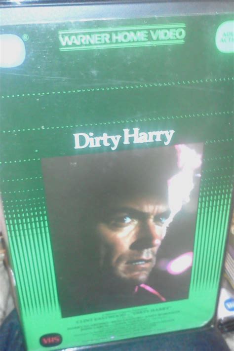 Dirty Harry Vhs Clint Eastwood Andrew Robinson Harry Guardino