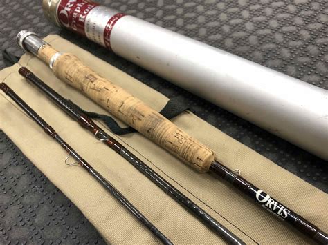 Orvis Osprey Graphite Fly Rod 9 12 6wt 3pc Cw Original Sock And Tube Great Shape 250