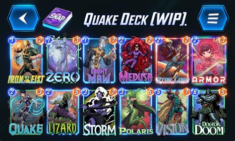 Marvel Snap Quake Deck Bí Quyết Xây Dựng Bộ Bài Đỉnh Cao