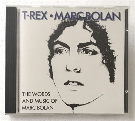 T Rex Marc Bolan The Words And Music Of Marc Bolan Ebay