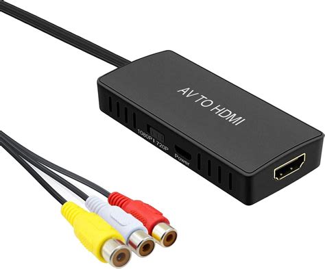 Av To Hdmi Converter Rca To Hdmi Composite Cvbs To Hdmi