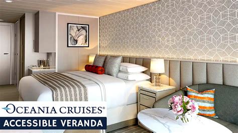 Oceania Vista Accessible Veranda Stateroom Full Walkthrough Tour