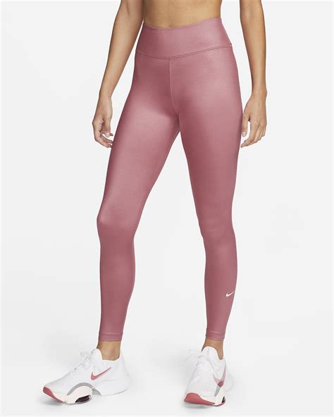 Nike One Womens Mid Rise Shine Leggings Nike Za