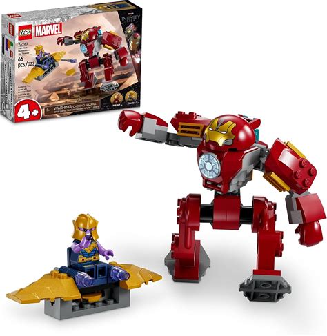 Amazon LEGO Marvel Iron Man Hulkbuster Vs Thanos 76263 Building