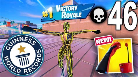 46 Elimination Solo Vs Squads Spider Verse World Record Full Gameplay Fortnite Chapter 4 Season