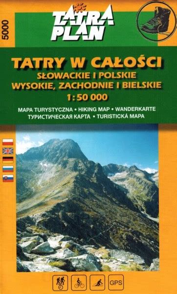 Tatry W Ca O Ci Mapa Turystyczna Tatra Plan