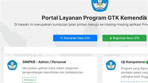 Link Dan Cara Cek Panggilan Di Simpkb Untuk Tahu Guru Yang Masuk