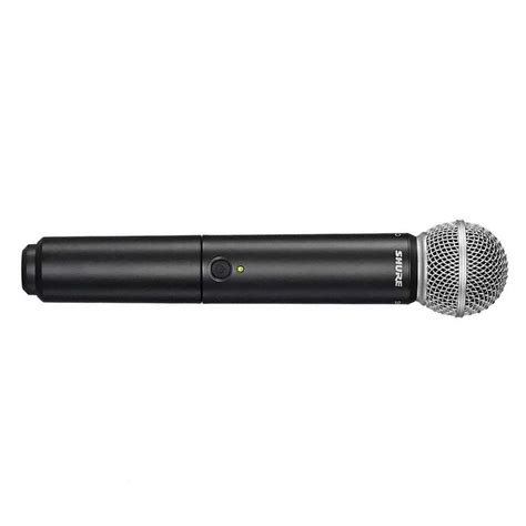 Microfone Sem Fio Bastão Shure BLX24BR PG58 M15 AudioDriver