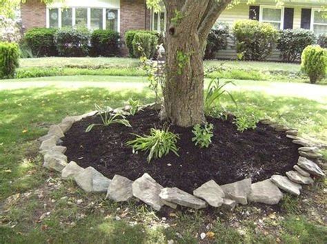 21 Creative Diy Tree Ring Planter Ideas To Perfect Your Outdoor Decor Landscaping Around Trees