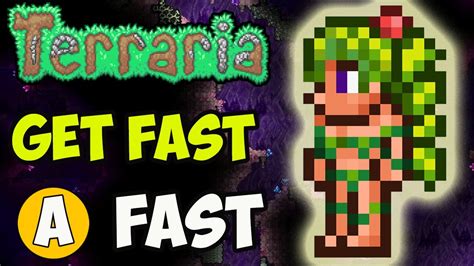 Terraria How To Get Dryad Easy Terraria How To Find Dryad Terraria 1 4 4 9 Youtube