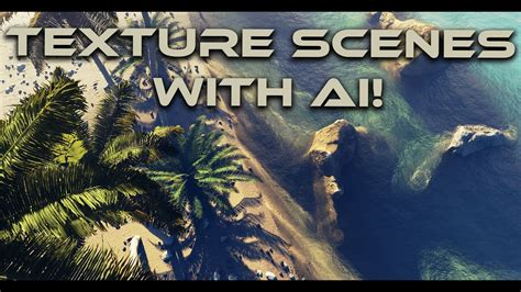 How To Texture A Beach With Ai Generated Pbr Textures Youtube