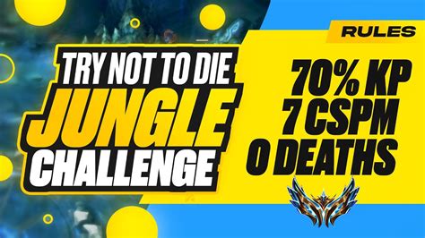 Unkillable In Challenger How To Jungle Like A Pro Challenger Jungle Guide Youtube