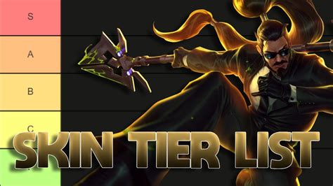 TIER LIST DAS SKINS DO XIN ZHAO MUITA LANÇA YouTube