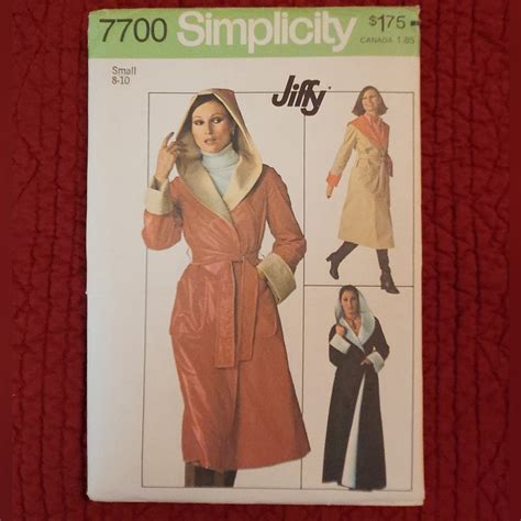 Uncut Rare Vintage 1976 Simplicity Sewing Pattern 770 Gem