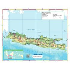 Pulau Jawa (Java Island) - Georof Map Services - Avenza Maps