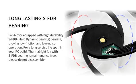 Amazon.com: Thermalright TL-C12C-S X3 CPU Fan 120mm ARGB Case Cooler ... 