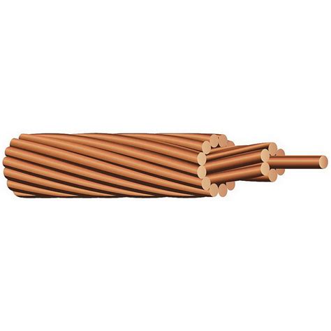 Copper Building Wire Bare Cable Awg Stranded Soft Drawn Bare