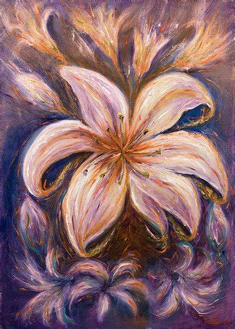 Magical Lily Painting By Tetiana Bilous Jose Art Gallery