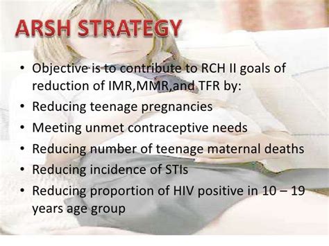 Adolescent Reproductive Sexual Health Arsh