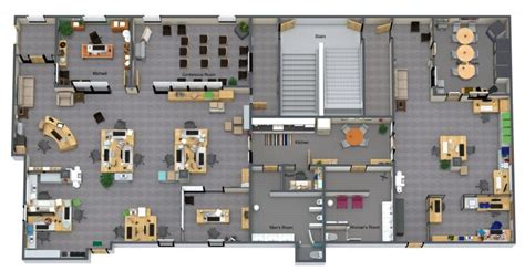 A 3d Tour Of The American The Office Floor Plan