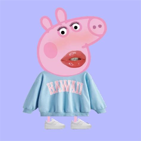 Preppy Peppa Pig 💅💅 In 2024 Peppa Pig Funny Peppa Pig Pictures Pig