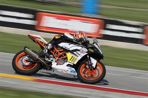 Motoamerica Benjamin Smith Tops Opening Ktm Rc Cup Practice At Sonoma