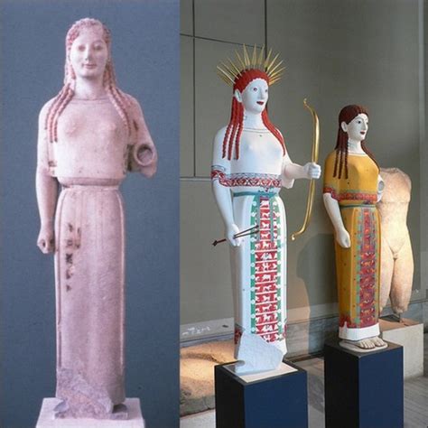 True Colors of Ancient Greek and Roman Statues | moco-choco