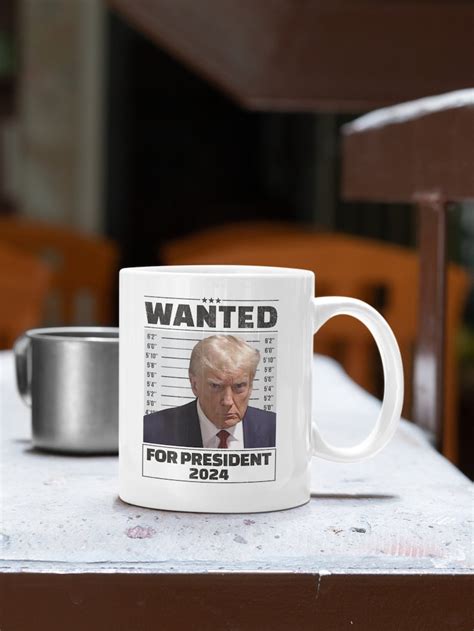 Trump Mugshot Mug Potus Mug Shot Mug Save America Coffee Etsy