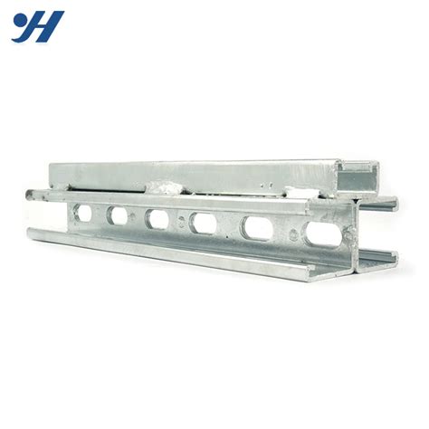 High Quality Hot DIP Glavanized Steel Slotted Strut C Channel Unistrut Channel And Steel Channel