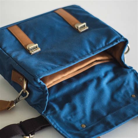 Pigeon Waxed Canvas Bicycle Bag By Gouache Roots Collective Roots