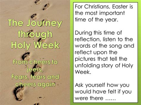 Holy Week reflection | Teaching Resources