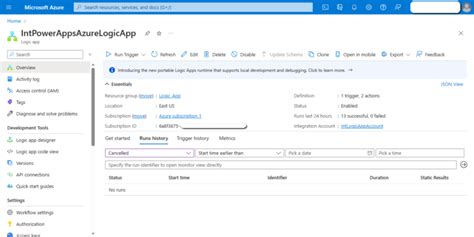 Integrate Azure Logic App With Powerapps Using Power Automate