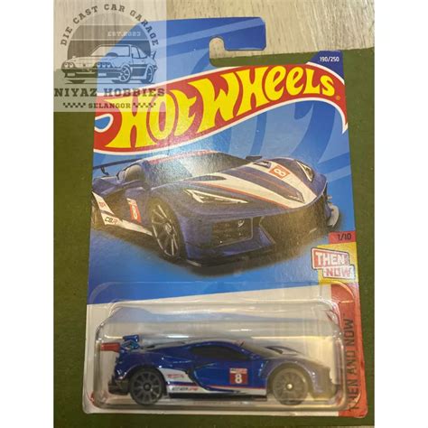 Hot Wheels Then And Now Corvette C R Shopee Malaysia