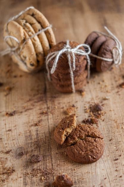 Biscoitos Integrais Fio Caseiros Aveia Linho E Sementes De