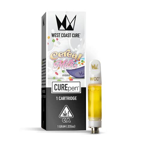 Cereal Milk Curepen Cartridge 1g West Coast Cure