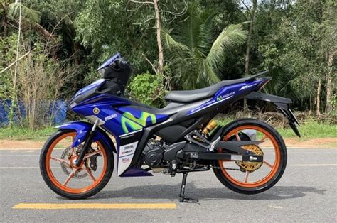 Modifikasi Yamaha Mx King Ubahan Simpel Fokus Upgrade Kaki Kaki