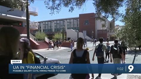 University Of Arizona Financial Crisis Youtube