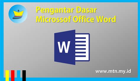 dasar dasar microssof office word