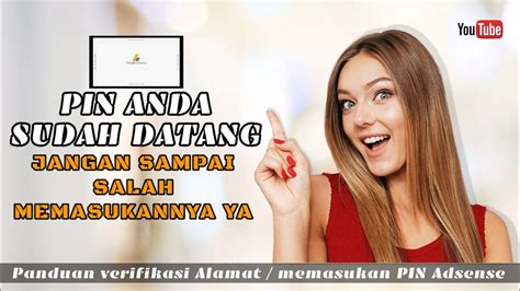 Cara Verifikasi Alamat Pin Google Adsense Youtube