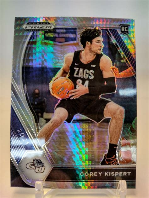 Corey Kispert Silver Prizm Hyper Panini Prizm Draft Picks