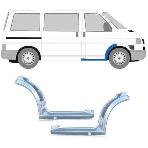 Reperaturka Progu Nadkola Przedniego Do VW Transporter T4 1996