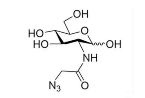 2 Azidoacetyl amino 2 deoxy D glucose92659 90 0可以在反应中与特定的官能团发生点击反应