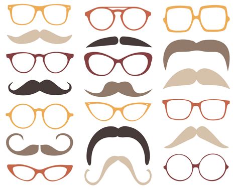 Free Cute Mustache Cliparts, Download Free Cute Mustache Cliparts png ...