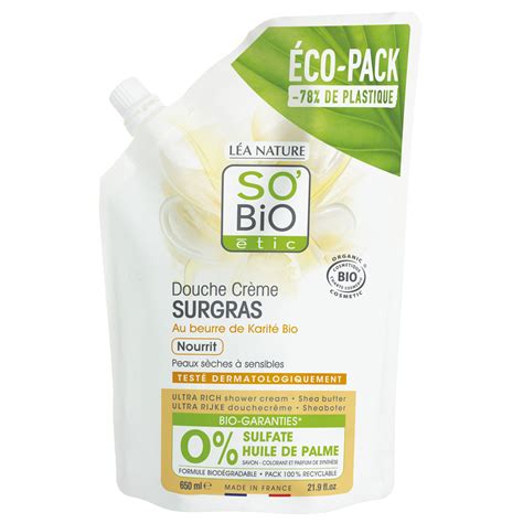 Doccia Crema Surgras Karit Eco Pack So Bio Tic