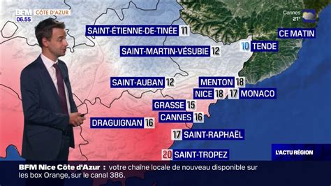 Météo Côte dAzur un ciel voilé attendu ce jeudi jusqu à 23C à Nice