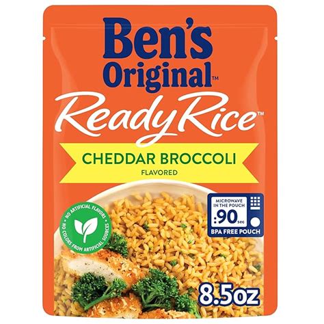 Amazon Ben S Original Ready Rice Cheddar Broccoli Flavored Rice